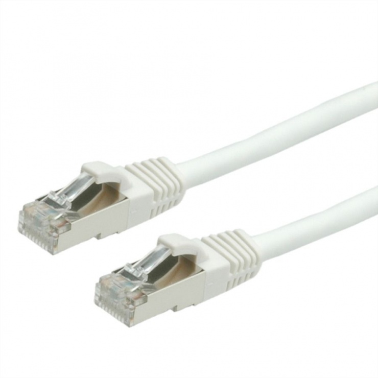 Cablu retea SFTP Value Cat.6 alb, LSOH, 1m, 21.99.1236 1m